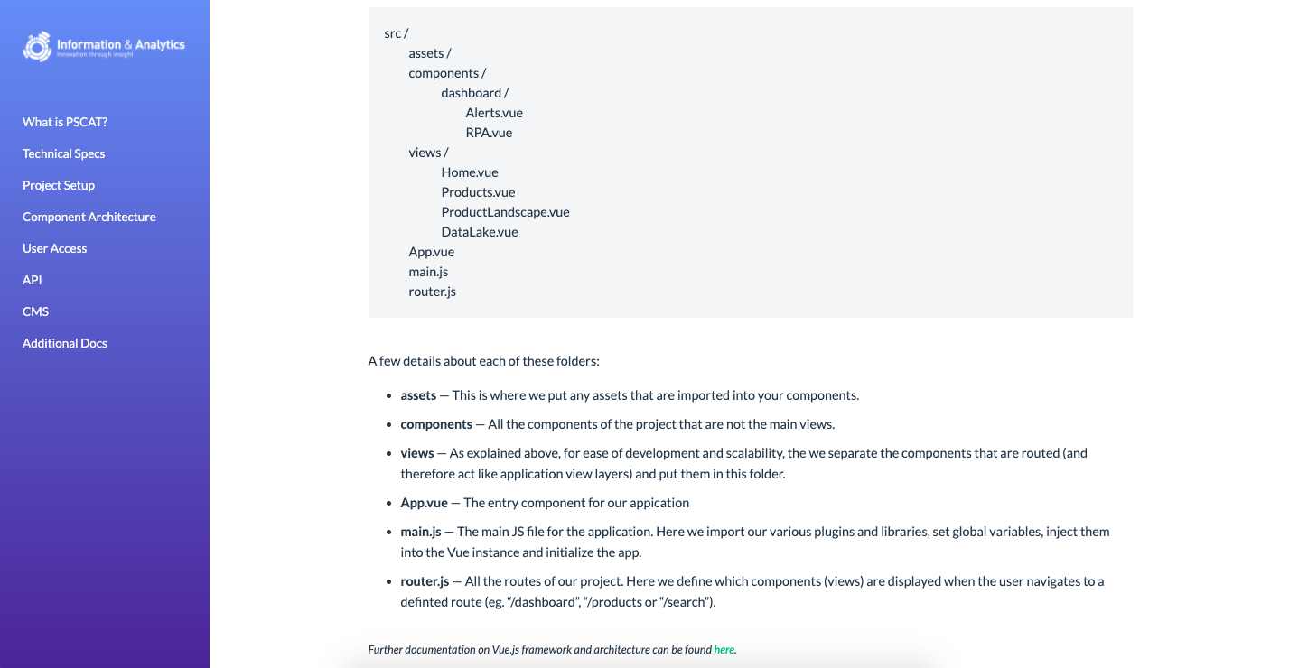 API endpoint documentation listing available routes and descriptions.